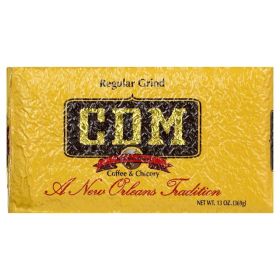 CDM Coffee & Chicory Ground Coffee, Regular Grind, 13 oz – Bold New Orleans Style Blend