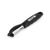 (2 pack) Professional Euro Peeler with Stainless Steel Blade in Black