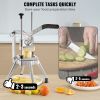 VEVOR Commercial Vegetable Fruit Chopper 3/8″ Blade Heavy Duty Professional Food Dicer Kattex French Fry Cutter Onion Slicer Stainless Steel for Tomat